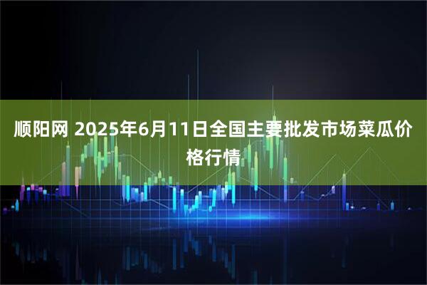 顺阳网 2025年6月11日全国主要批发市场菜瓜价格行情